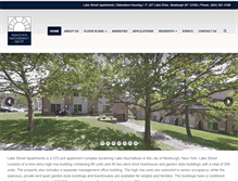 Tablet Screenshot of lakestreetapts.com